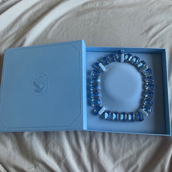 Millenia Statement Tennis Necklace